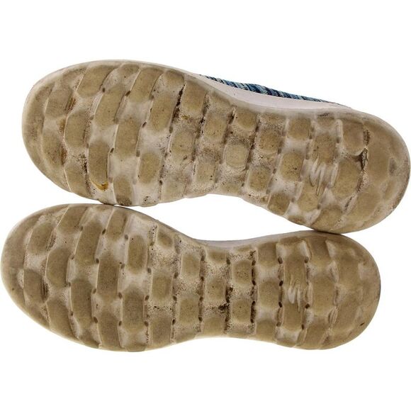 Skechers Womens Go Walk Joy - Terrific Navy Knit Slip-On Sneakers Shoes Used - Picture 2 of 4